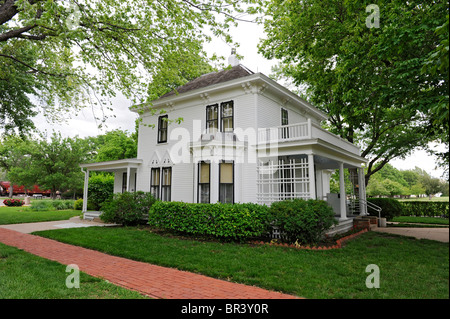 Dwight D Eisenhower Boyhood Home Abilene Kansas Stockfoto