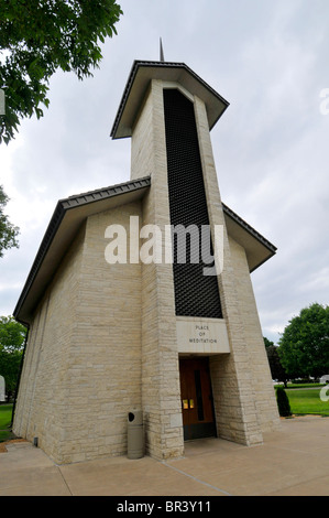 Eisenhower Center Abilene Kansas Stockfoto