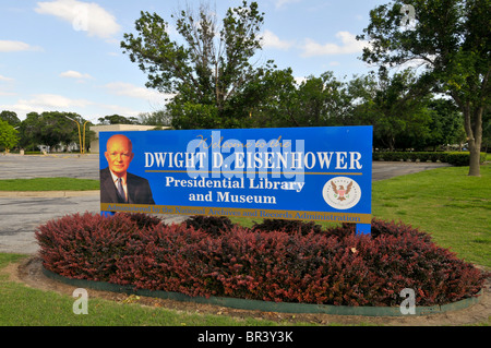 Dwight D Eisenhower Presidential Library and Museum Abilene Kansas Stockfoto