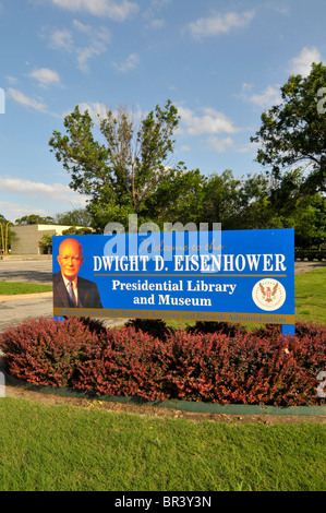 Dwight D Eisenhower Presidential Library and Museum Abilene Kansas Stockfoto
