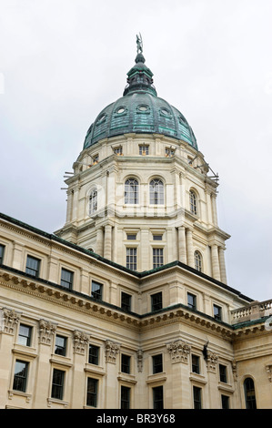 Topeka Kansas State Capitol Building Stockfoto