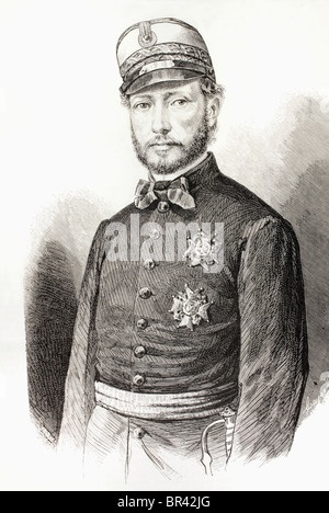 Don Juan Prim y Prats, Marquis von Los Castillejos, Grande von Spanien, Graf von Reus, Vicomte von Bruch, 1814-1870. Stockfoto