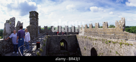 Blarney, Co Cork, Irland, küssen den Blarney Stone Stockfoto