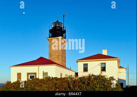 Beavertail Leuchtturm, Jamestown, Rhode Island, USA Stockfoto