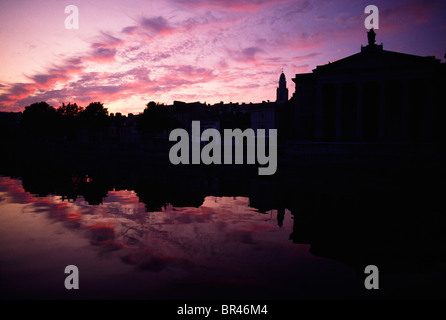 Cork City, Co Cork, Irland, River Lee Stockfoto