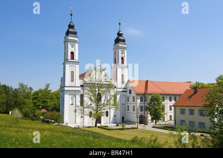 Kloster Irsee, Allgäu, Bayern, Deutschland, Europa Stockfoto