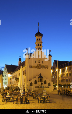 Rathausplatz, Kempten, Allg‰u, Bayern, Deutschland, Europa Stockfoto