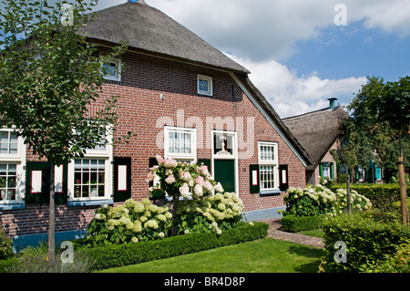 Staphorst Overijssel Niederlande Bauern Dorf calvinistische Kirche Tracht religiöse Stadt Stockfoto