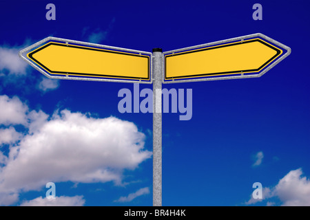 Verkehrszeichen Stockfoto