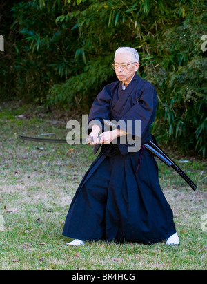 Kultur Tag Martial Arts Demonstrator am November in Tokio Japan Stockfoto