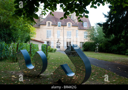 Daubigny Museum, Auvers-Sur-Oise, Frankreich Stockfoto