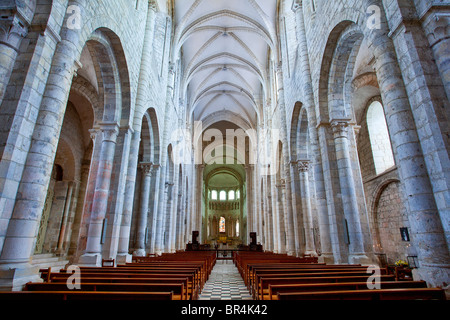 Europa, Frankreich, Saint-Benoit-Sur-Loire, Loiret (45) der Abtei Stockfoto