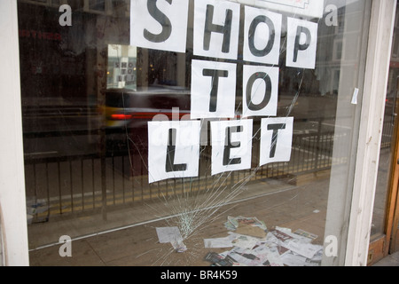 Freie Geschäftsräume Stockfoto