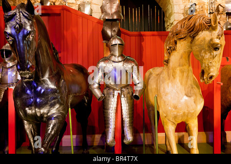 Europa, Großbritannien, England, London, Rüstung anzeigen in den White Tower in London Stockfoto