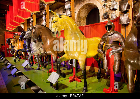 Europa, Großbritannien, England, London, Rüstung anzeigen in den White Tower in London Stockfoto