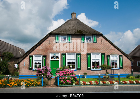 Staphorst Overijssel Niederlande Bauern Dorf calvinistische Kirche Tracht religiöse Stadt Stockfoto