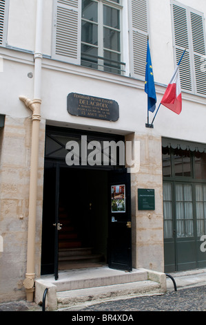 Eugene Delacroix Museum, St Germain des Prés, Paris, Frankreich Stockfoto