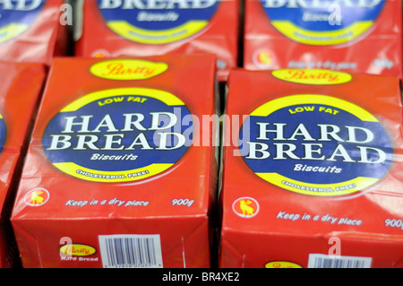 Hard Tack Brot aus Neufundland, eine Zutat In Fisch und Hyde A nach traditionellem Rezept Stockfoto