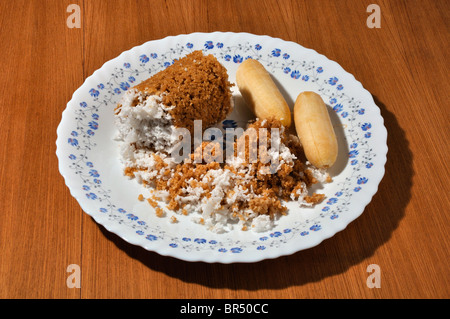 Kerala-Frühstück Stockfoto