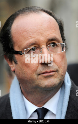 Pays De La Loire-Abteilung: Wahlkampf von Jacques Auxiette für den Regionalwahlen 2010 (2010/03/10) Stockfoto