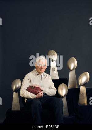 Dan Rooney Besitzer die Pittsburgh Steelers wurde Botschafter in Irland heute von Präsident Barack Obama bei den White Ho nominiert Stockfoto