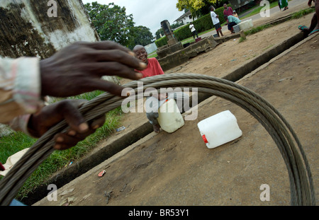 Liberia erholt sich von Jahrzehnten des Bürgerkriegs. Stockfoto