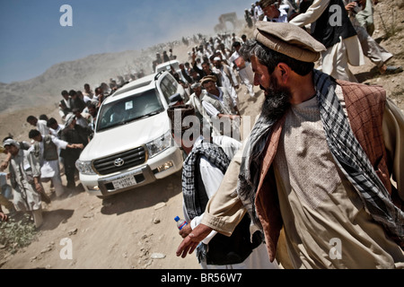 WAHLEN IN AFGHANISTAN 2009 Stockfoto