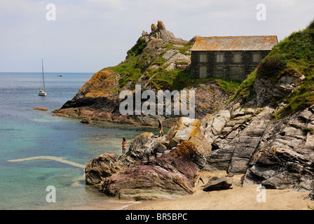 Polperro Cornwall England uk Stockfoto