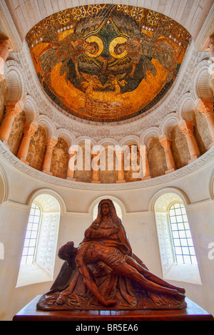 Frankreich, Loiret (45), Kirche von Germigny-des-Prés Stockfoto