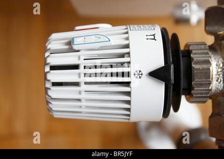 Heizung thermostat Stockfoto