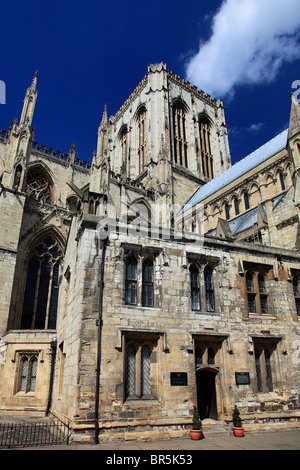 Ein Sommer-Ansicht des York Minster, York City Yorkshire County, England, Vereinigtes Königreich Stockfoto