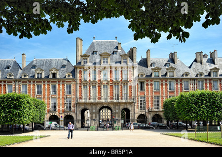 Place des Vosges, Paris, Frankreich. Stockfoto