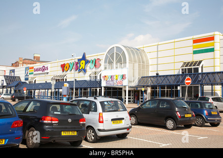 Toys R Us Filiale in Manchester UK Stockfoto