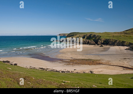 Garry Strand von Traig Gheardha, East Coast of Lewis, äußeren Hebriden. Schottland.  SCO 6627 Stockfoto