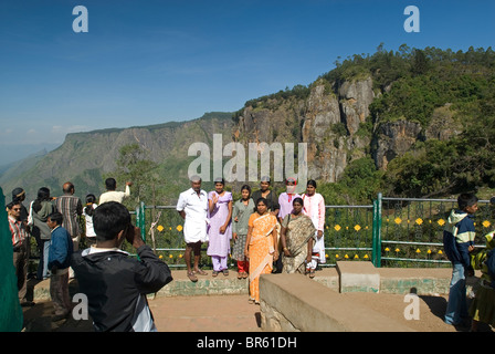 Säule-Felsen in Kodaikanal, Tamil Nadu. Stockfoto