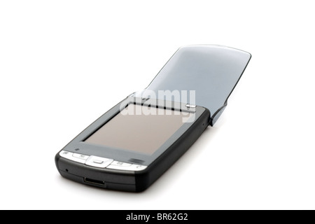 PocketPC isoliert auf weiss. Stockfoto