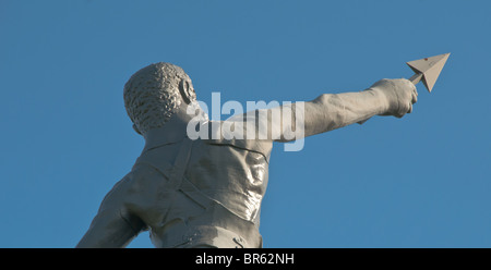 "Vulcan", designed by Giuseppe Moretti 1904, der weltweit größten gusseisernen Statue in Birmingham, Alabama, USA Stockfoto