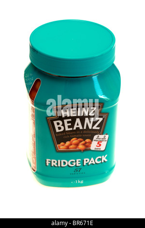 Heinz Beanz Kühlschrank Pack Stockfoto