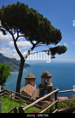 VILLA RUFOLO RAVELLO ITALIEN EUROPA Stockfoto