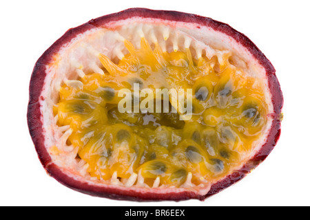 Maracuja - Passiflora edulis Stockfoto