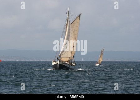 Tecla, der große Schiffe Rennen 2010, Kristiansand Stockfoto