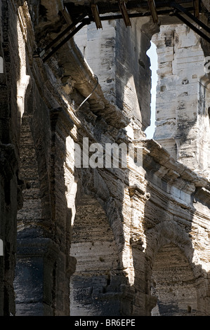 Die römische Arena (besonderen) in Arles Stockfoto