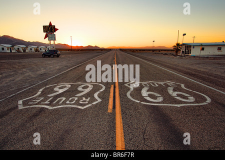 Die alte Route 66, Kalifornien, USA Stockfoto