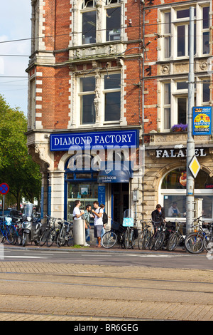 Diamant-Shop, Amsterdam, Holland Stockfoto