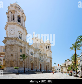 Kathedrale, Plaza De La Catedral, Old Town, Cádiz, Andalusien, Spanien Stockfoto