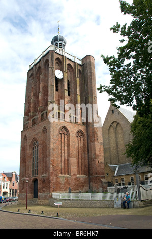 Workum Friesland Holland Sint Gertrudiskerk Kirche 15e-16e Jahrhundert Stockfoto