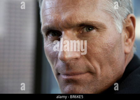 Porträt eines Kaufmanns Stockfoto