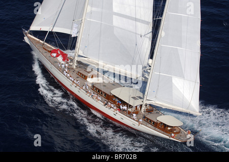 SY "Adele", 180 Fuß Hoek Design an der Superyacht Cup Palma, Oktober 2005 nicht redaktionelle Verwendungen müssen individuell geklärt werden. Stockfoto