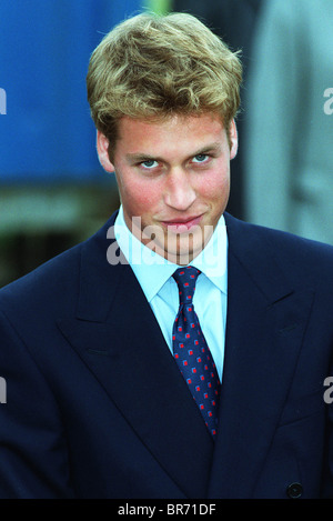 Prinz WILLIAM ROYAL Familie 21. September 2001 GLASGOW-Schottland-Großbritannien Stockfoto