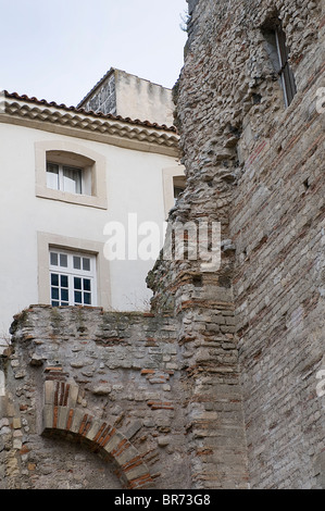 Roman Thermes in Arles, Provence-Alpes-Cote d ' Azur, Frankreich Stockfoto